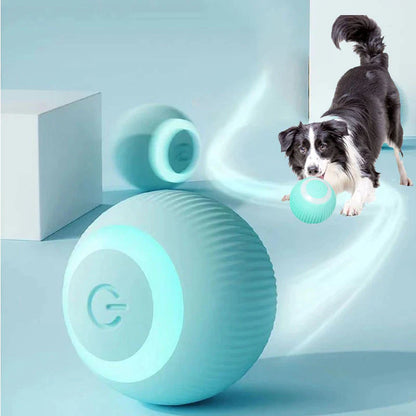 "Interactive Smart Puppy Ball - Self-Rolling Toy for Cats and Small Dogs"